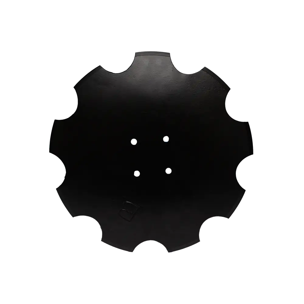 Talerz do talerzówki 460 mm x 3,5 mm, uzębiony, 4 otwory, Z-9, stal sprężynowa